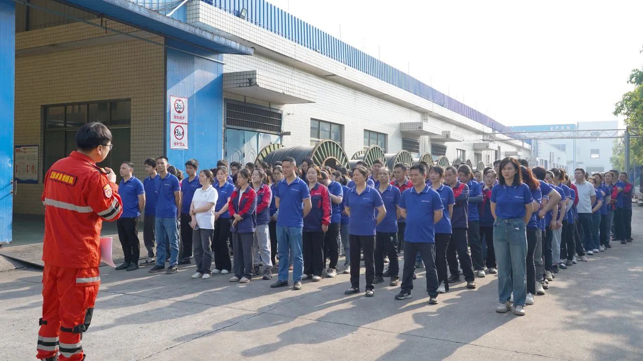 2025年湘聯(lián)電纜消防綜合演習順利舉行！